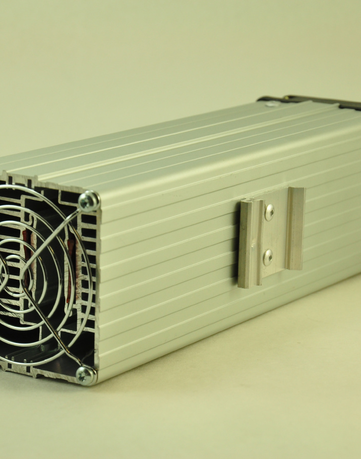 48V, 450W FAN FORCED PTC CONVECTION HEATER DIN Mounting Clip